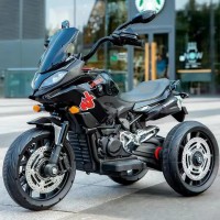Дитячий електромотоцикл Трицикл BMW M 5037EL-2 MP3, USB, світяться фари, шкіряне сидіння / білий Дитячий електромотоцикл Трицикл BMW M 5037EL-2 MP3, USB, світяться фари, шкіряне сидіння / білий