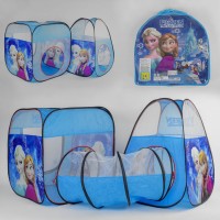 Дитячий ігровий намет Будиночок "Принцеси Холодне серце Frozen" з тунелем для дівчинки (8015 FZ-B) Дитячий ігровий намет Будиночок "Принцеси Холодне серце Frozen" з тунелем для дівчинки (8015 FZ-B)