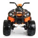 Дитячий електро квадроцикл електромобіль для підлітків 4WD BAMBI M 3999EBLR-7 оранжевий з пультом управління
