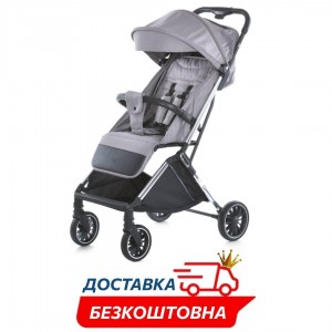 Коляска детская прогулочная алюминиевая El Camino LINK (ME 1129 Silver Striped)