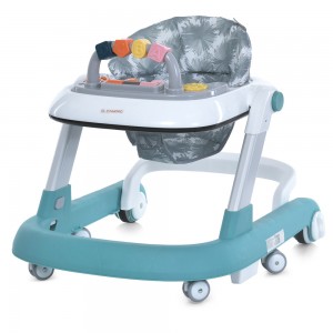 Детские ходунки 2в1 с функцией "Первые шаги" EL CAMINO MULTIWAY ME 1163 Mint