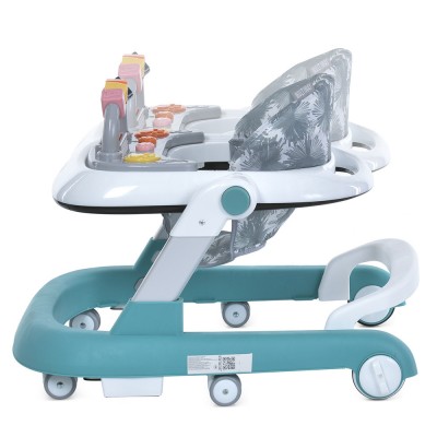Детские ходунки 2в1 с функцией "Первые шаги" EL CAMINO MULTIWAY ME 1163 Mint Детские ходунки 2в1 с функцией "Первые шаги" EL CAMINO MULTIWAY ME 1163 Mint