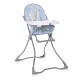 Дитячий класичний пластиковий стільчик для годування Lorelli Marcel Tender Blue Fun