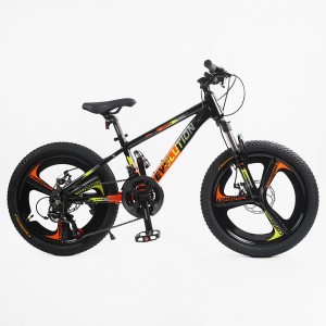 Спортивний дитячий алюмінієвий велосипед 20 дюймів Shimano 21 швидкість Corso «Evolution» EV-20617