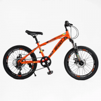 Спортивний дитячий велосипед 20 дюймів Shimano 7 швидкостей Corso «SPIRIT» ST-20458 Спортивний дитячий велосипед 20 дюймів Shimano 7 швидкостей Corso «SPIRIT» ST-20458
