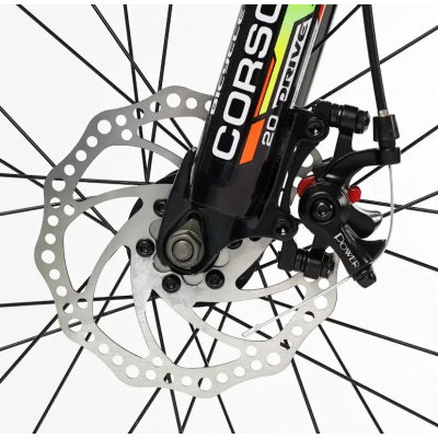 Спортивний дитячий велосипед 20 дюймів Shimano 7 швидкостей Corso «SPIRIT» ST-20458