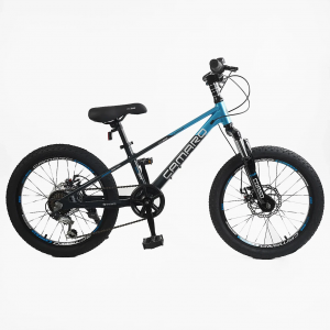 Спортивный детский  магниевый велосипед 20 дюймов Shimano Revoshift 7 скоростей Corso «Camaro» CM-48526