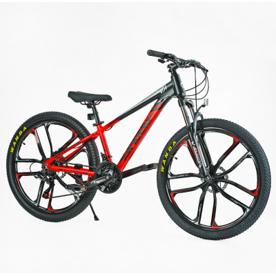 Спортивний алюмінієвий велосипед 26 дюймів Shimano 21 швидкість Corso «SPIDER» SP-26800