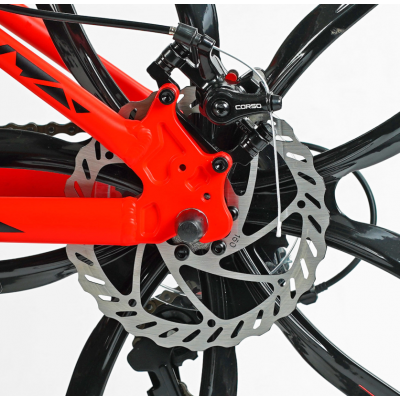 Спортивний алюмінієвий велосипед 26 дюймів Shimano 21 швидкість Corso «SPIDER» SP-26800