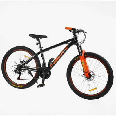 Спортивний алюмінієвий велосипед 26 дюймів Shimano 21 швидкість Corso «Next» NX-26505