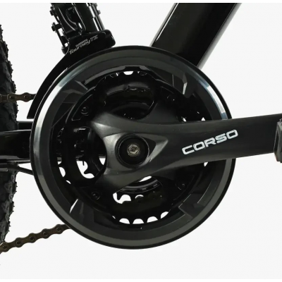 Спортивний горний велосипед 27.5 дюймів Shimano 21 швидкість Corso «TORNADO» TR-27029 Спортивний горний велосипед 27.5 дюймів Shimano 21 швидкість Corso «TORNADO» TR-27029