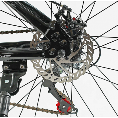 Спортивний горний велосипед 27.5 дюймів Shimano 21 швидкість Corso «TORNADO» TR-27117 Спортивний горний велосипед 27.5 дюймів Shimano 21 швидкість Corso «TORNADO» TR-27117