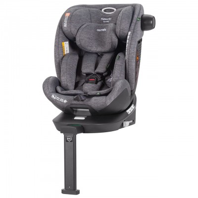 Автокрісло дитяче універсальне поворотне з опорною стійкою ISOFIX Carrello Meteorit+ CRL-17515 Marble Grey