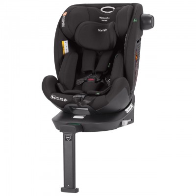 Автокрісло дитяче універсальне поворотне з опорною стійкою ISOFIX Carrello Meteorit+ CRL-17515 Carbon Grey