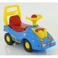 Толокар-машинка для малышей BabyDrive ТЕХНОК 2490 с ярким дизайном и звуковым эффектом