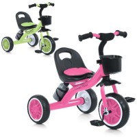 Детский трехколесный велосипед с передней корзинкой и бутылочкой TURBOTRIKE MT 3197-2 (2 цвета)
