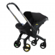 Детская складная коляска-автокресло 2в1 для девочки и мальчика Maraton S800 black