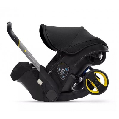 Детская складная коляска-автокресло 2в1 для девочки и мальчика Maraton S800 black