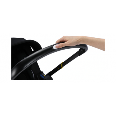 Детская складная коляска-автокресло 2в1 для девочки и мальчика Maraton S800 black