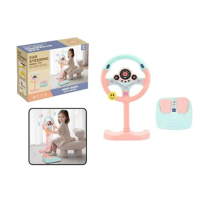 Интерактивный музыкальный руль (световые и звуковые эффекты, педали) 2192 E-72 Штрих = 92477