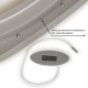 Детская складная силиконовая ванночка для малыша на ножках El Camino T-CONTROL (ME 1106 Gray)