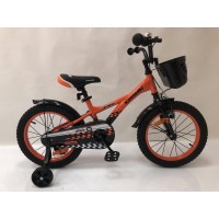 Детский двухколесный велосипед 16 дюймов с передней корзинкой для мальчика и девочки Kawasaki-Ninja K2020