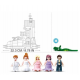 Конструктор SLUBAN M38-B0770 Свадьба фигурки дом 398 деталей Конструктор SLUBAN M38-B0770 Свадьба фигурки дом 398 деталей