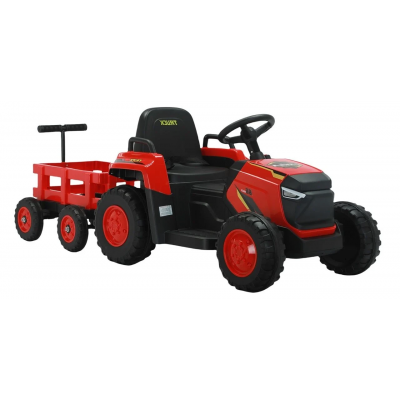Электромобиль детский трактор с прицепом с музыкой и подсветкой JOY TH-55011
