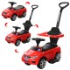 Дитяча машинка БМВ каталка толокар 2в1 з батьківською ручкою Bambi M 3503B-3
