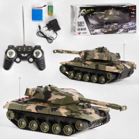 Светящийся игрушечный танк с управлением 2.4GHz — техника для игры HB-TK 05 Светящийся игрушечный танк с управлением 2.4GHz — техника для игры HB-TK 05