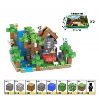Магнітний конструктор Майнкрафт Minecraft (LZCK 040)