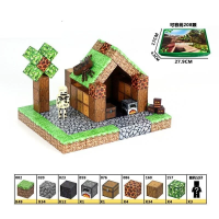 Магнитный конструктор Майнкрафт Minecraft 139 элементов (LZCK 054)