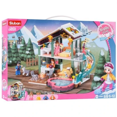 Конструктор для дівчинки SLUBAN M38-B0961 Happy Diary Курорт / 439 деталей Конструктор для дівчинки SLUBAN M38-B0961 Happy Diary Курорт / 439 деталей