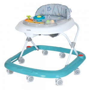Детские музыкальные ходунки для мальчика и девочки El Camino HAPPY ME 1049 Sky Blue