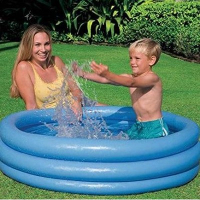 Детский надувной бассейн INTEX 59416 "Кристалл" размер 114-25 см / объем 160л