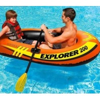 Надувная лодка INTEX 58357 Explorer Pro 200 Set весла насос