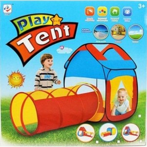 Палатка детская с тоннелем M 3307  (3+)