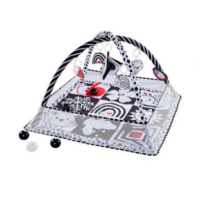 Килимок-манеж для новонароджених ігровий (з бортиками та підвісками) ZL2501