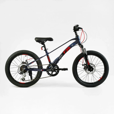 Дитячий спортивний магнієвий велосипед 20 дюймів Shimano Revoshift 7 швидкостей Corso «F35» MG-20563