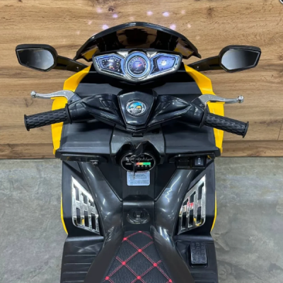 Электромотоцикл детский (электромобиль мотоцикл трицикл с мягким сидением) M 4852EL-6