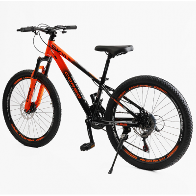 Спортивный алюминиевый велосипед 24 дюйма (Shimano 21 скорость) Corso «SKYLINE» SL-50703