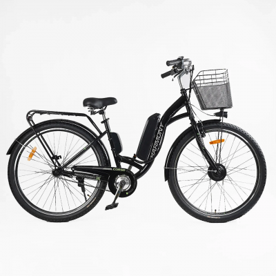 Электровелосипед 28 дюймов с корзинкой (мотор 350W аккумулятор 36V10AH) Corso «HARMONY» HR-28602