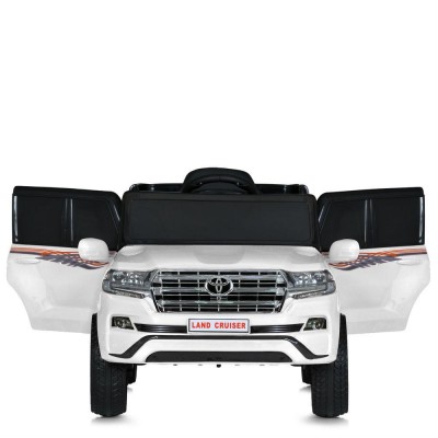Электромобиль детский одноместный машина джип Тойота с мягким сидением M 6130EBLR-1