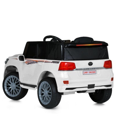 Электромобиль детский одноместный машина джип Тойота с мягким сидением M 6130EBLR-1
