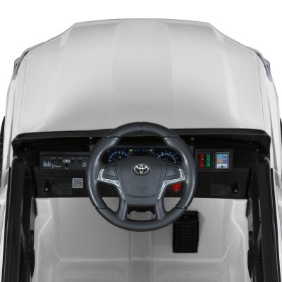 Электромобиль детский одноместный машина джип Тойота с мягким сидением M 6130EBLR-1