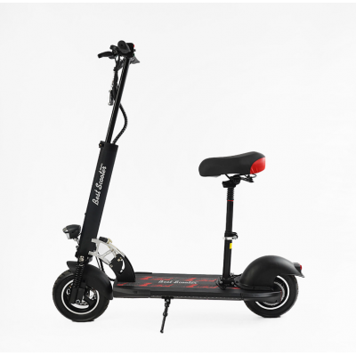 Электросамокат с сидением (электрический самокат мотор 800W аккумулятор 48V13Ah) Best Scooter BS-10588