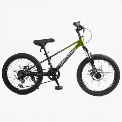 Дитячий спортивний магнієвий велосипед 20 дюймів Shimano Revoshift 7 швидкостей Corso Camaro CM-91254