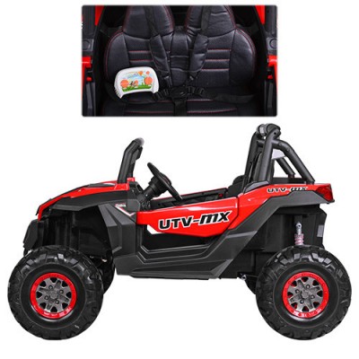 Электромобиль детский одноместный джип багги с мягким сидением (M 3602EBLR-3)