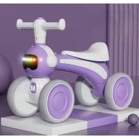 Детский беговел-толокар с фарой и музыкой фиолетовый для девочки Maraton (KML 201) Детский беговел-толокар с фарой и музыкой фиолетовый для девочки Maraton (KML 201)