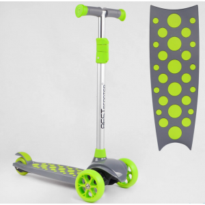 Самокат детский трехколесный (подсветка деки колес и дисков) Best Scooter (LK-70111)
